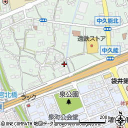 静岡県袋井市久能1105-3周辺の地図