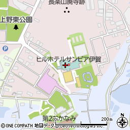 上野東ロータリークラブ周辺の地図