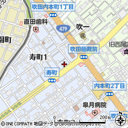 訪問看護ステーション CON周辺の地図