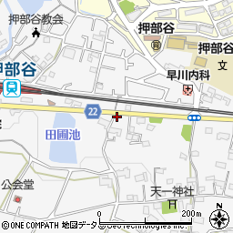 兵庫県神戸市西区押部谷町福住18周辺の地図