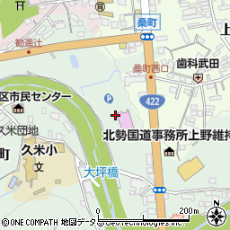 マルハン上野店周辺の地図
