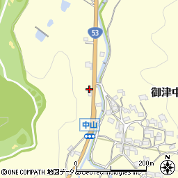 岡山県岡山市北区御津中山140周辺の地図