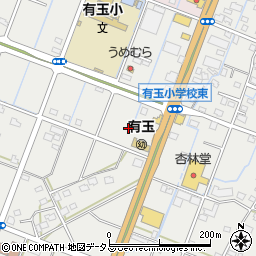 静岡県浜松市中央区有玉南町592周辺の地図