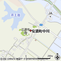 三重県津市安濃町中川265周辺の地図