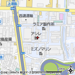 日章アステック株式会社　名神工場周辺の地図