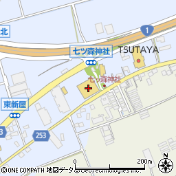 静岡県袋井市国本2758-1周辺の地図