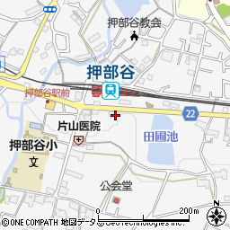 兵庫県神戸市西区押部谷町福住498周辺の地図
