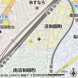 清和ハイツ周辺の地図