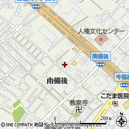 兵庫県加古川市加古川町南備後43周辺の地図