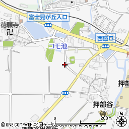 兵庫県神戸市西区押部谷町西盛250-2周辺の地図