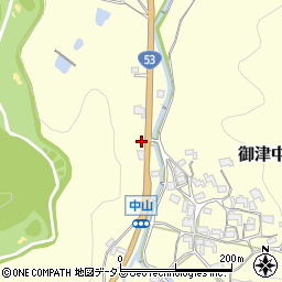 岡山県岡山市北区御津中山141周辺の地図