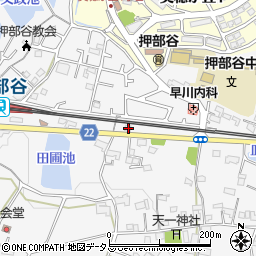 兵庫県神戸市西区押部谷町福住16-1周辺の地図