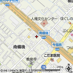 兵庫県加古川市加古川町南備後48周辺の地図