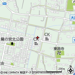 中部加工株式会社周辺の地図