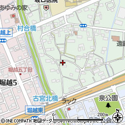 静岡県袋井市久能1211周辺の地図