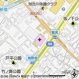 キコーナ加古川店周辺の地図