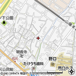 兵庫県加古川市野口町野口570周辺の地図