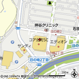メガネの愛眼神戸北町店周辺の地図