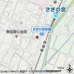 静岡県浜松市中央区有玉南町33周辺の地図