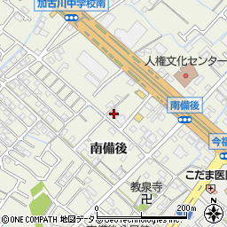 兵庫県加古川市加古川町南備後41周辺の地図