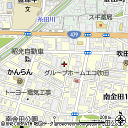 アトラスコプコ株式会社　大阪営業所周辺の地図