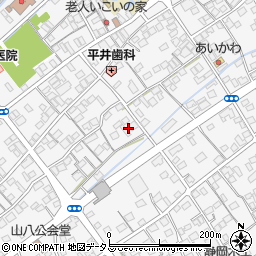 静岡県榛原郡吉田町住吉2492-1周辺の地図