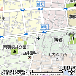 愛知県豊橋市花田町西郷120周辺の地図