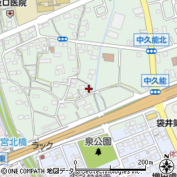 静岡県袋井市久能1095周辺の地図
