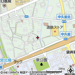 静岡県袋井市久能1095周辺の地図