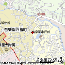 兵庫県西宮市苦楽園四番町5-10周辺の地図