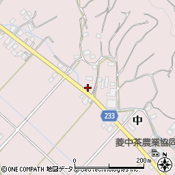 静岡県牧之原市中507周辺の地図