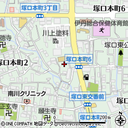 尼崎市立保育所塚口保育所周辺の地図