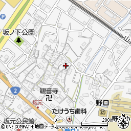 兵庫県加古川市野口町坂元529周辺の地図