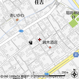 静岡県榛原郡吉田町住吉1831周辺の地図