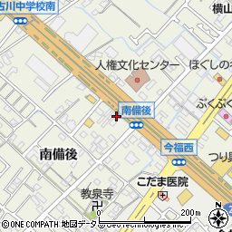 兵庫県加古川市加古川町南備後47周辺の地図
