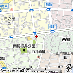 豊橋警察署羽田交番周辺の地図