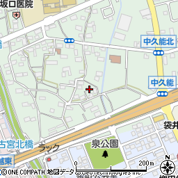 静岡県袋井市久能1097周辺の地図