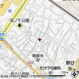 兵庫県加古川市野口町坂元523周辺の地図