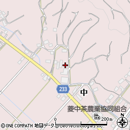 静岡県牧之原市中526周辺の地図