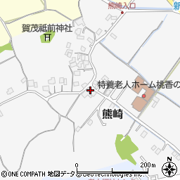 岡山県赤磐市熊崎255-3周辺の地図