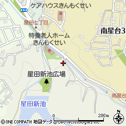株式会社オカニシ　大阪支店星田詰所周辺の地図