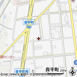 静岡県浜松市中央区貴平町617周辺の地図
