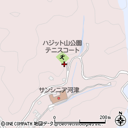 端戸山テニスコート脇公衆トイレ周辺の地図