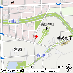 愛知県豊橋市岩崎町川添周辺の地図