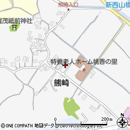 岡山県赤磐市熊崎285-7周辺の地図