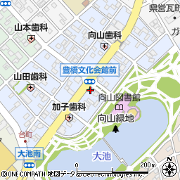豊橋訪問介護事業所・蔵周辺の地図