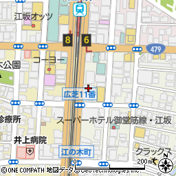 株式会社岡本工作機械製作所　大阪営業所周辺の地図