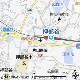兵庫県神戸市西区押部谷町福住521周辺の地図
