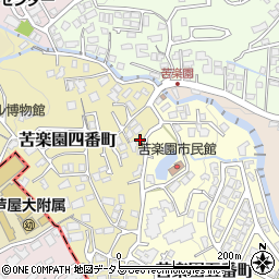 兵庫県西宮市苦楽園四番町5-9周辺の地図
