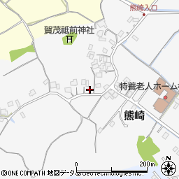岡山県赤磐市熊崎358周辺の地図